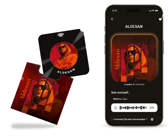 Welovetag collection NFC